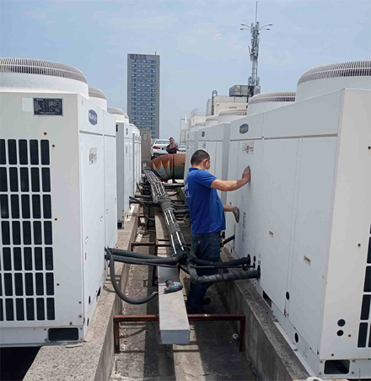 水磨沟中央空调制热和不制冷系统维修方法