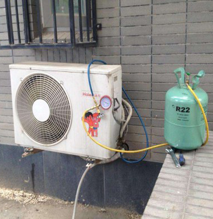 水磨沟空调加氟
